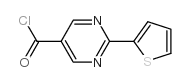 2-噻吩-2-嘧啶-5-羰酰氯结构式