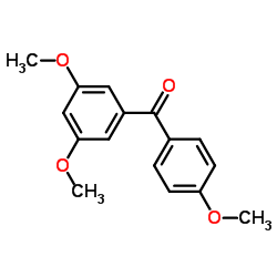 (3,5-Dimethoxyphenyl)(4-methoxyphenyl)methanone structure