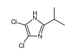 1H-Imidazole, 4,5-dichloro-2-(1-methylethyl) Structure