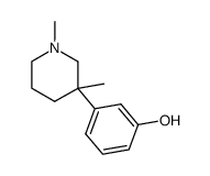 3-(1,3-dimethyl-piperidin-3-yl)-phenol Structure