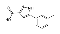 5-(3-METHYLPHENYL)-1H-PYRAZOLE-3-CARBOXYLIC ACID picture