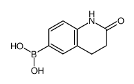 (2-oxo-1,2,3,4-tetrahydro-6-quinolinyl)boronic acid Structure