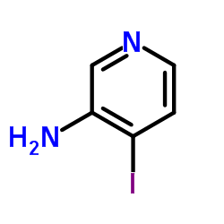 3-氨基-4-碘吡啶结构式