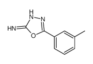 5-(3-methylphenyl)-1,3,4-oxadiazol-2-amine(SALTDATA: FREE)图片