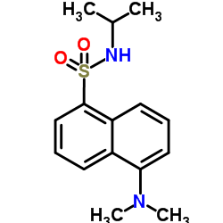 Dansyl-isopropylamine structure