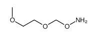 O-(2-methoxyethoxymethyl)hydroxylamine Structure