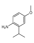 Benzenamine, 4-methoxy-2-(1-methylethyl)- (9CI) Structure