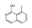 8-methyl-2H-isoquinolin-1-one结构式