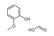 formic acid,2-methoxyphenol Structure