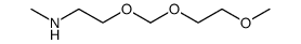 1-((methoxyethoxy)methoxy)-2-(methylamino)ethane Structure