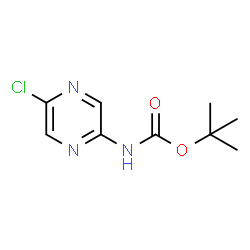 tert-Butyl (5-chloropyrazin-2-yl)carbamate Structure