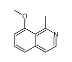 8-Methoxy-1-methylisoquinoline Structure