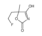 2,4-Oxazolidinedione,5-(2-fluoroethyl)-5-methyl-(9CI) structure