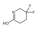 5,5-二氟哌啶-2-酮结构式