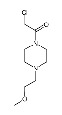 Piperazine, 1-(chloroacetyl)-4-(2-methoxyethyl)- (9CI) picture