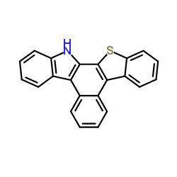 14H-benzo[c]benzo[4,5]thieno[2,3-a]carbazole Structure