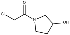 2-chloro-1-(3-hydroxypyrrolidin-1-yl)ethan-1-one Structure