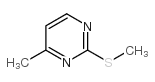 4-METHYL-2-(METHYLSULFANYL)PYRIMIDINE Structure