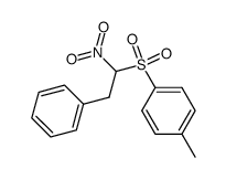 (2-nitro-2-(p-tolylsulfonyl)ethyl)benzene结构式