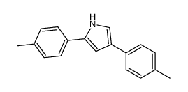 2,4-bis(4-methylphenyl)-1H-pyrrole结构式