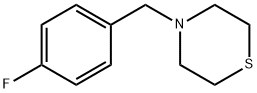 4-[(4-fluorophenyl)methyl]thiomorpholine structure