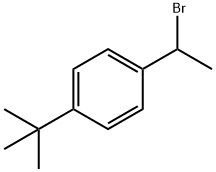 1-(1-溴乙基)-4-叔-丁基苯结构式