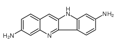 10H-QUINDOLINE-3,8-DIAMINE Structure