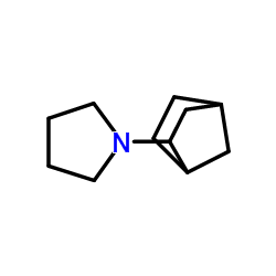 Pyrrolidine, 1-bicyclo[2.2.1]hept-2-yl- (9CI) structure