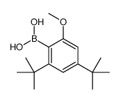 (2,4-ditert-butyl-6-methoxyphenyl)boronic acid Structure