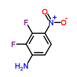 2,3-Difluoro-4-nitroaniline structure