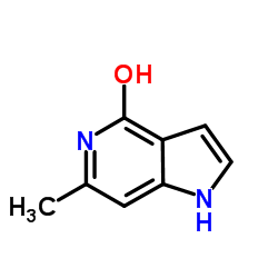 6-Methyl-1H-pyrrolo[3,2-c]pyridin-4-ol structure