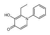 4(1H)-Pyridinone, 2-ethyl-3-hydroxy-1-phenyl- (9CI) picture