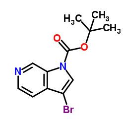 2-Methyl-2-propanyl 3-bromo-1H-pyrrolo[2,3-c]pyridine-1-carboxylate picture