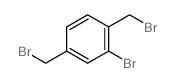 Benzene,2-bromo-1,4-bis(bromomethyl)- Structure