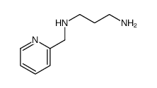 3-Amino-propyl-(pyridyl-(2)-Methyl)-amin结构式