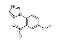 1-(4-甲氧基-2-硝基苯基)-1H-咪唑图片