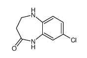 8-CHLORO-1,3,4,5-TETRAHYDRO-2H-1,5-BENZODIAZEPIN-2-ONE structure