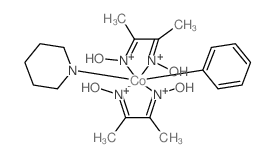 Cobalt,bis[[2,3-butanedione di(oximato-kN])(1-)]phenyl(pyridine)-, (OC-6-12)- (9CI)结构式