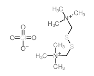 trimethyl-[[(trimethylazaniumyl)methyldisulfanyl]methyl]azanium,perchlorate结构式