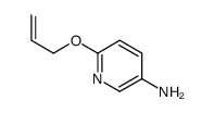 3-Pyridinamine,6-(2-propenyloxy)-(9CI)结构式