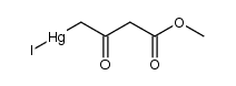 Methylester der γ-Iodmercuriacetessigsaeure结构式