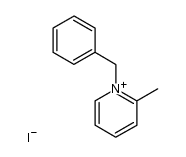 N-benzyl-2-picolinium iodide结构式