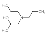 1-二丙基氨基-2-丙醇结构式