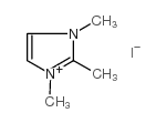 1,2,3-三甲基咪唑碘化物结构式