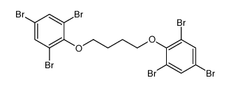 1,3,5-tribromo-2-[4-(2,4,6-tribromophenoxy)butoxy]benzene结构式