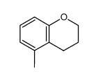 3,4-DIHYDRO-5-METHYL-2H-1-BENZOPYRAN Structure