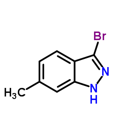 3-Bromo-6-methyl-1H-indazole Structure