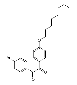 1-(4-bromophenyl)-2-(4-octoxyphenyl)ethane-1,2-dione结构式