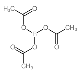 diacetyloxyboranyl acetate structure