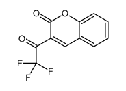 3-(Trifluoroacetyl)-2H-chromen-2-one Structure